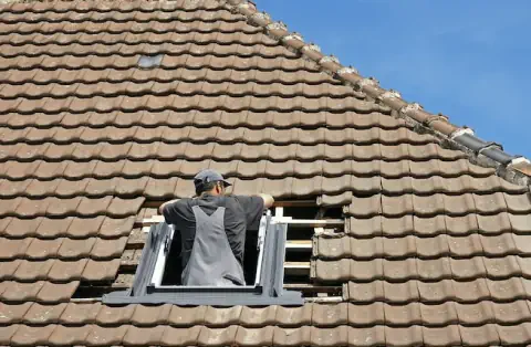 Pose de velux - Bertangles